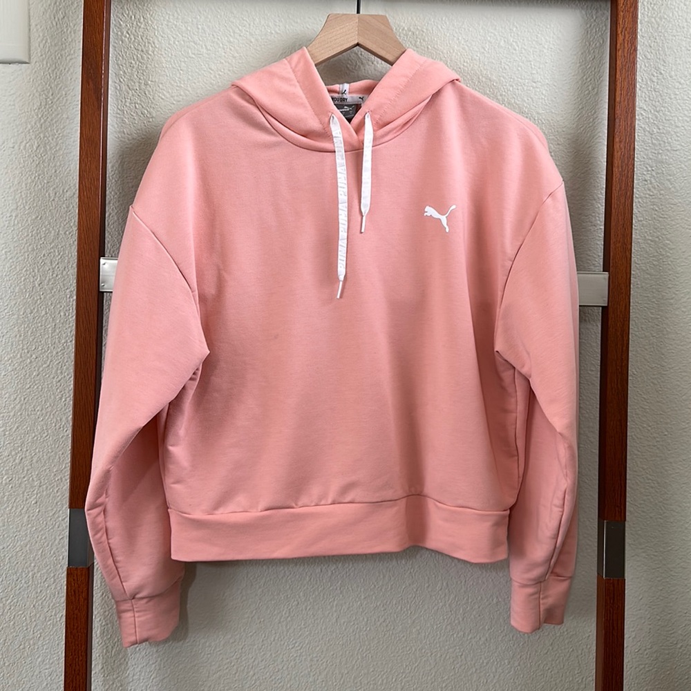 Puma Pink Dry-fit Hoodie